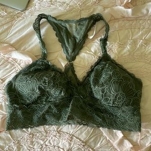 Aerie Lace Racerback Padded Bralette
